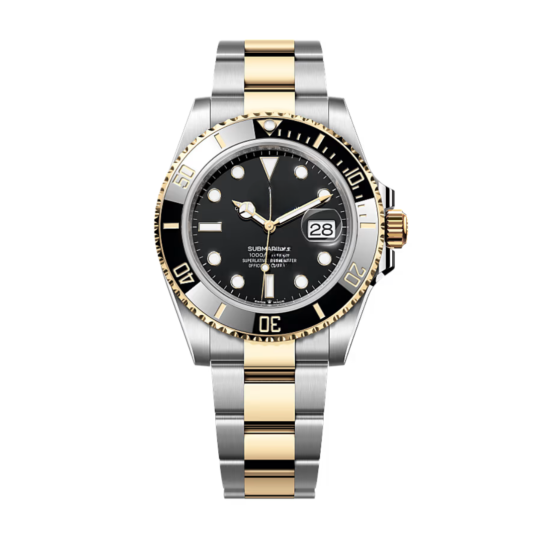 Ocean Diver 40 – Gray Dial | Bicolor Stainless Steel & Gold Tone
